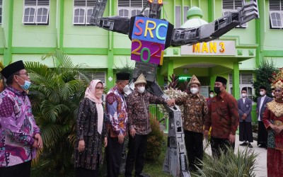 Diresmikan Dirjen Pendis, Ayoo Ikuti Sumatera Robotics Competition
