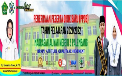 Peserta PPDB MAN 3 Palembang Selesai Verifikasi dan Registrasi, Resmi Jadi Siswa Baru